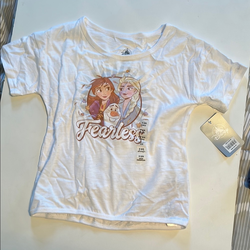 Disney Kids Fearless White T-Shirt